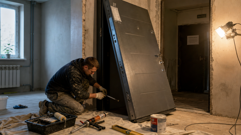 tolstye vhodnye dveri v kvartiru vybor i pokraska 7f084ebd